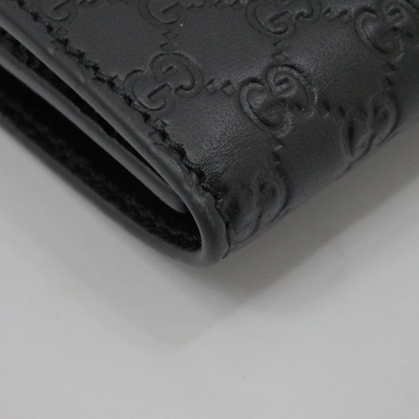 GUCCI（グッチ） グッチ/マイクロシマレザー6連キーケース/150402/041