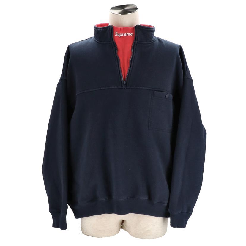 Supreme シュプリーム/22AW ウォッシュドハーフジップスウェット/M 