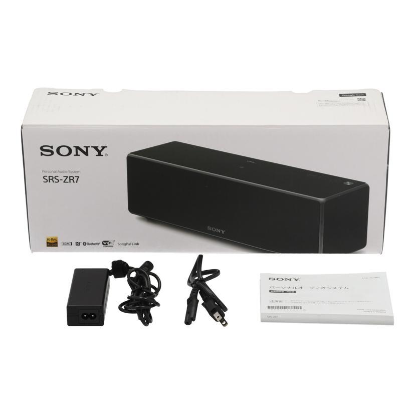 SONY ソニー/ワイヤレススピーカー/SRS-ZR7/98826300/ピュアオーディオ/Bランク/77【中古】 SONY ソニー/ワイヤレススピーカー/SRS-ZR7/98826300/ピュア