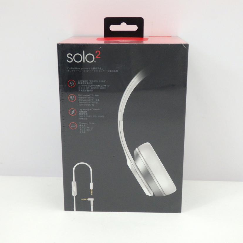 beats ビーツ/有線ヘッドホン solo2/MH8X2PA/A/Sランク/77【中古 beats ビーツ/有線ヘッドホン solo2/MH8X2PA/A/Sランク/77【中古