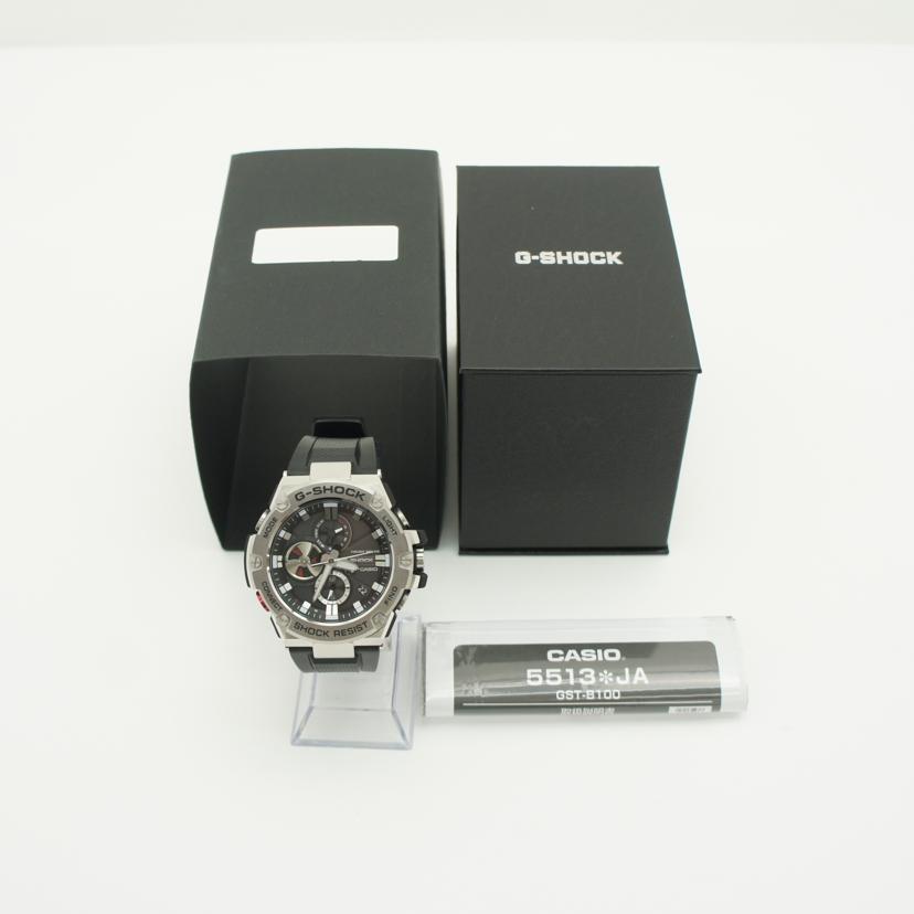 CASIO（カシオ） カシオ/G-SHOCK/G-STEEL/Bluetooth搭載/GST-B100-1AJF