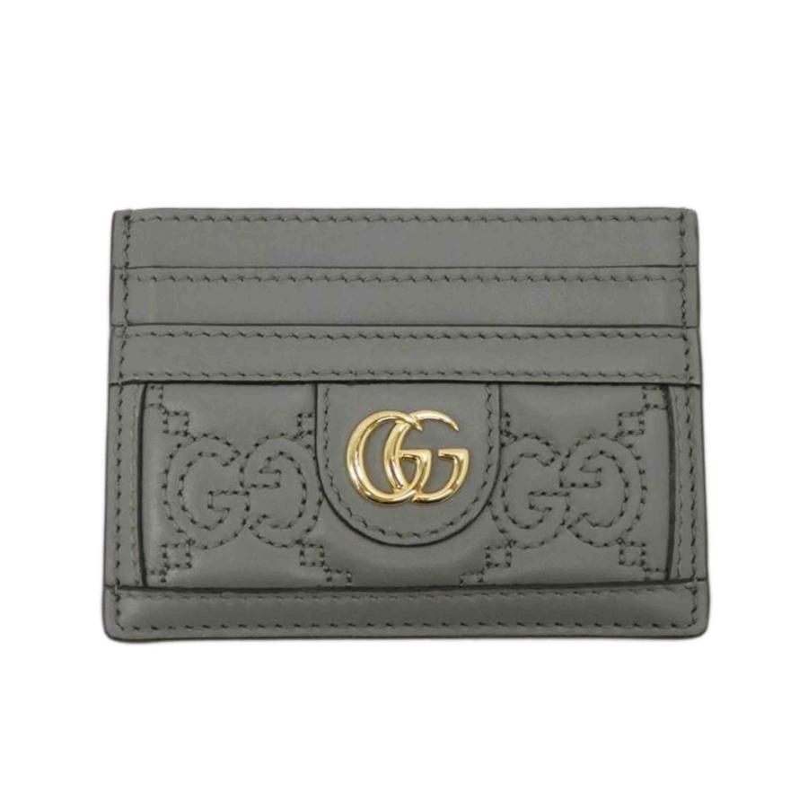GUCCI グッチ/GGマトラッセカードケース/723790/496***/SAランク/77  