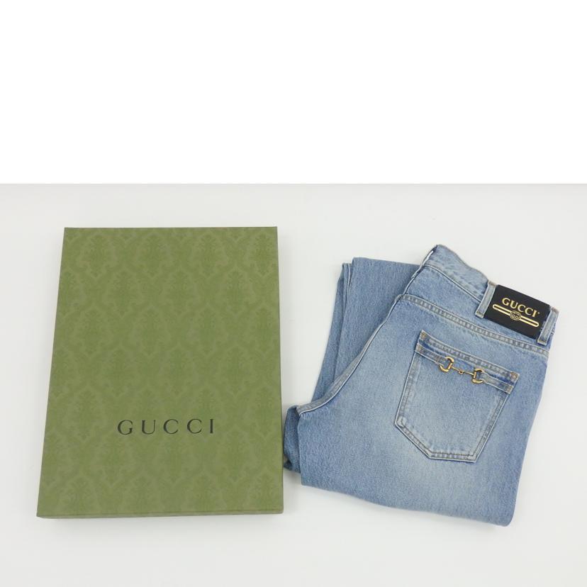 GUCCI グッチ/テーパードデニムパンツ/681289/SAランク/77【中古】 GUCCI（グッチ） グッチ/テーパードデニムパンツ/681289/SAランク/77