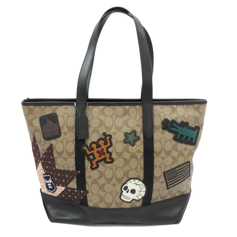 COACH トートバッグ シグネチャー COACH（コーチ） コーチ/キース・ヘリングコラボシグネチャートート