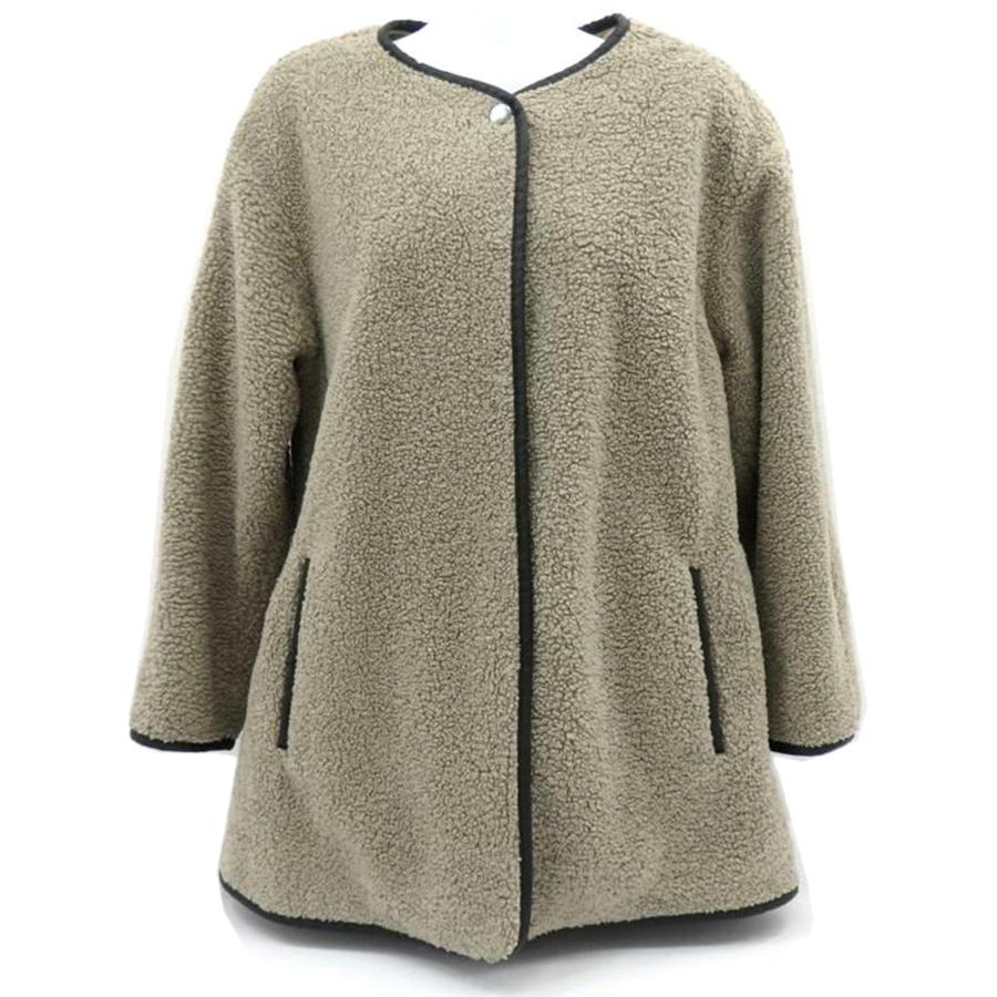 SHIPS シップス/パイピングボアコート ドロップショルダー/314-15-0453  