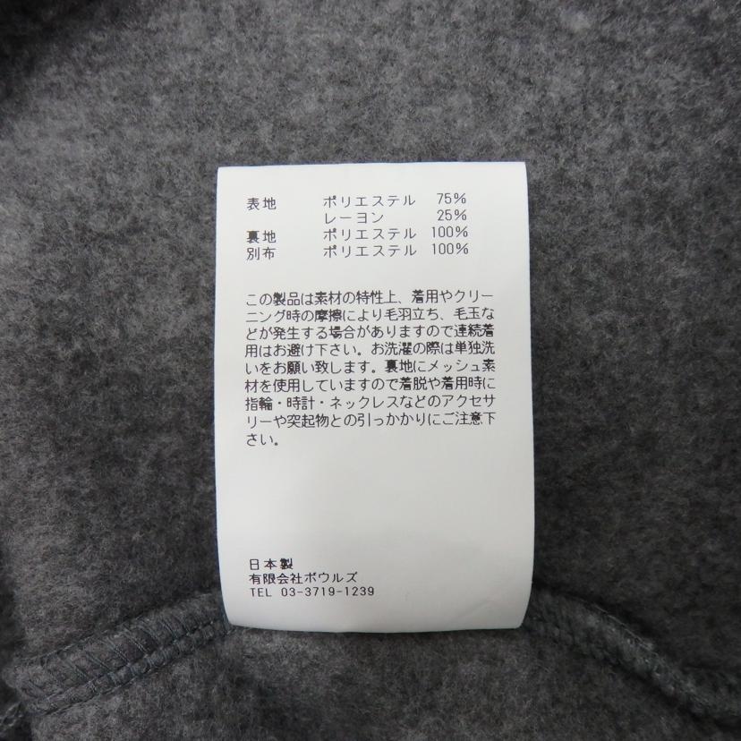 HYKE ハイク/フリースコート フルジップ 異素材切り替え/17408/A HYKE ハイク/フリースコート フルジップ 異素材切り替え/17408/A