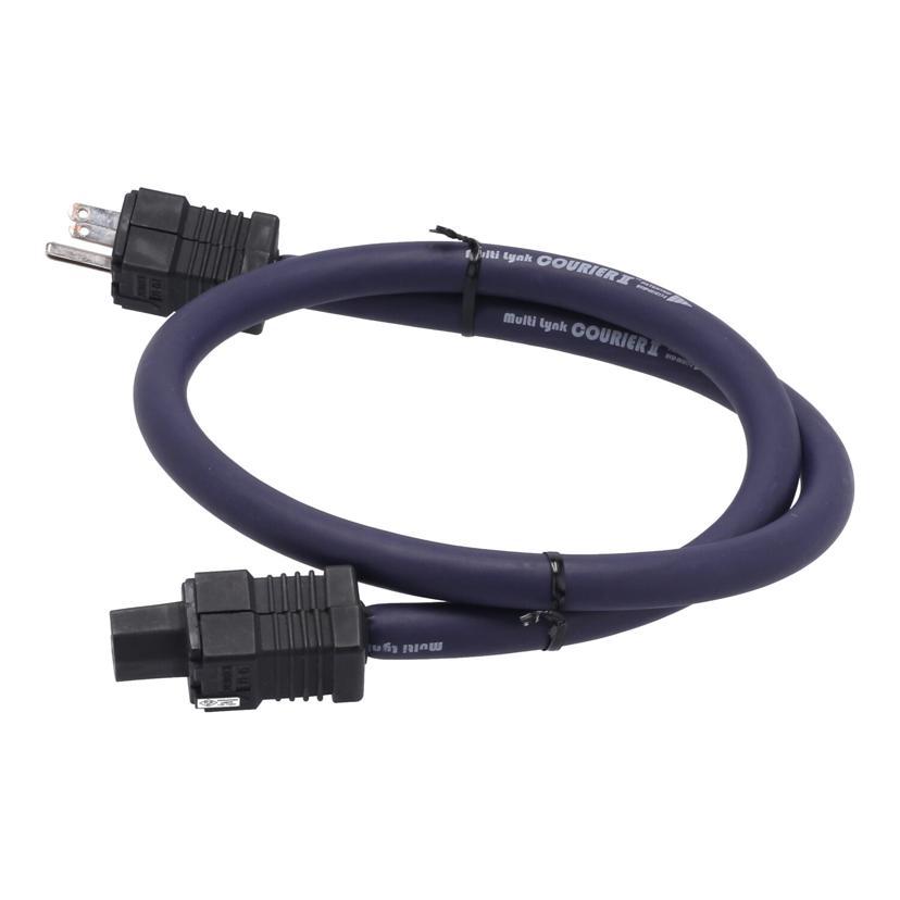 KAMANI FURUTECH カマニ フルテック/電源ケーブル/約1.0m/Multi Lynk COURIER II/FI-15/Bランク/77【中古】 KAMANI FURUTECH カマニ/電源ケーブル/約1.0m/Multi Lynk COURIER II