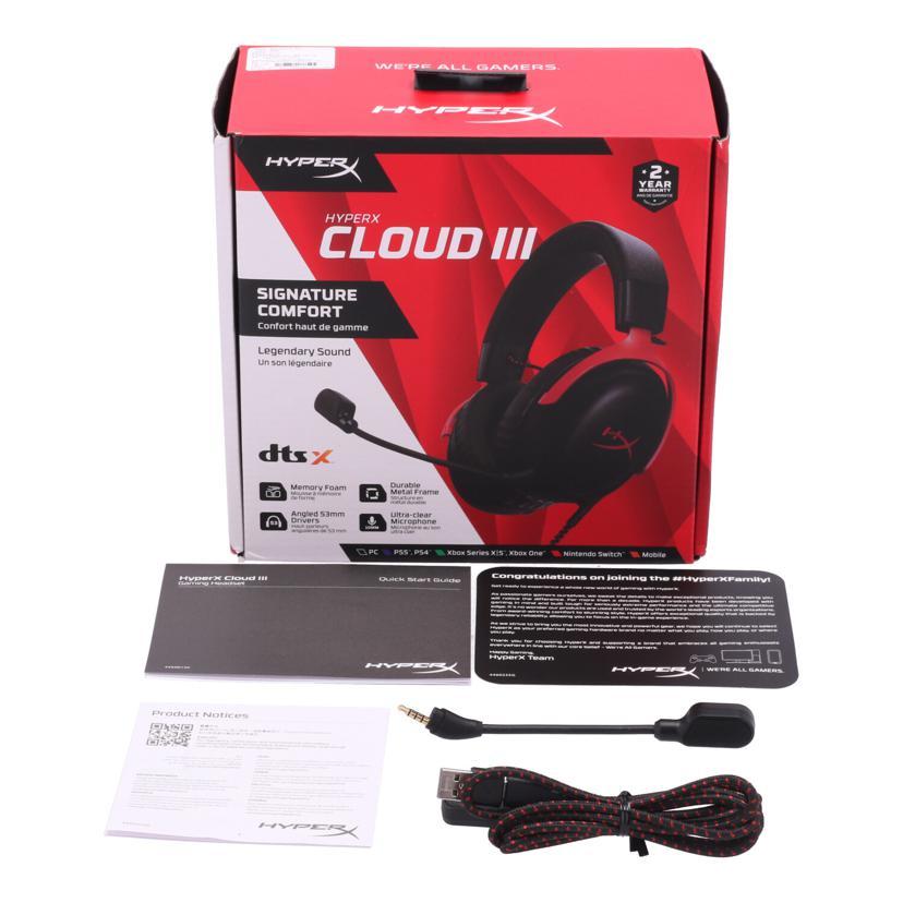HyperX ハイパーエックス/ゲーミングヘッドセット/HyperX Cloud III