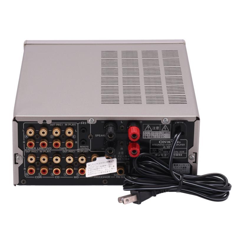 [動作確認済]　ONKYO A-909X リミテッドモデル プリメインアンプ Amazon | ONKYO プリメインアンプ INTEC A-909LTD | Onkyo
