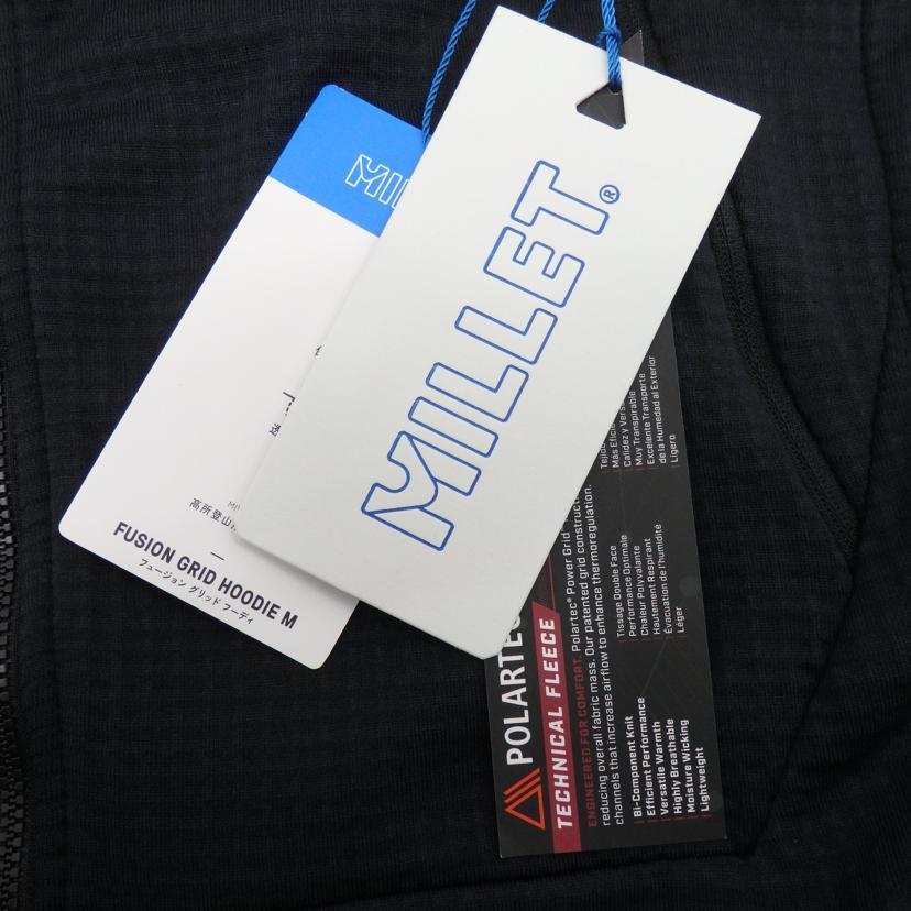 MILLET ミレー/FUSION GRID HOODIE/MIV9024/Sランク/25【中古】 MILLET（ミレー） ミレー/FUSION GRID HOODIE/MIV9024/Sランク/25