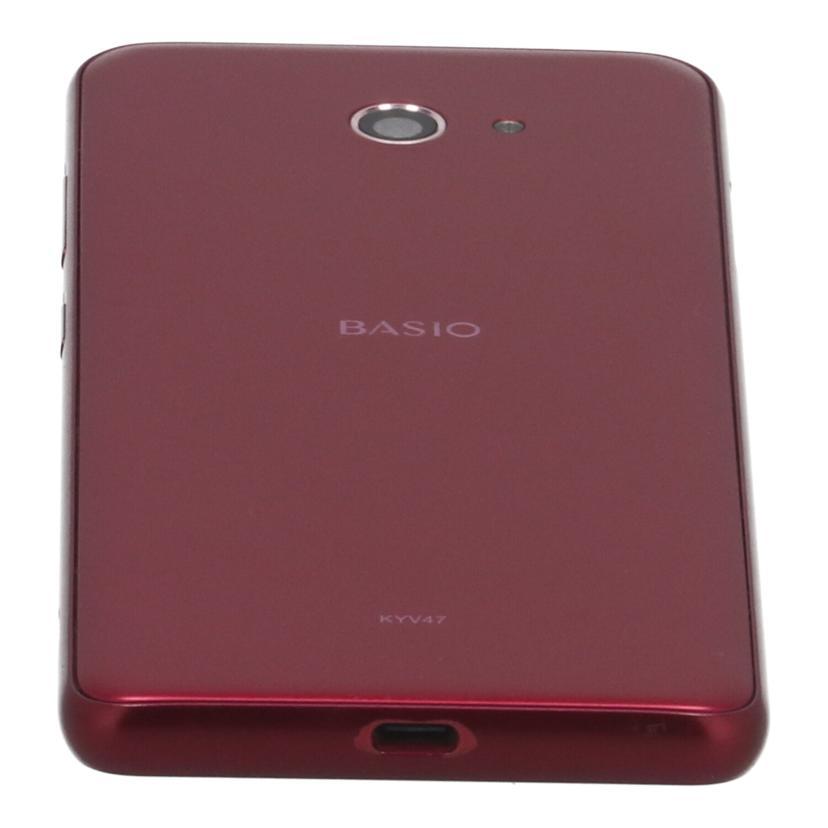 KYOCERA BACIO4　KYV47 ワインレッド　32GB K2008 KYOCERA（京セラ） KYOCERA UQmobile 京セラ/スマートフォン/BASIO4