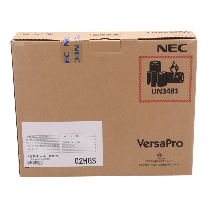 NEC 日本電気/Win11ノートPC/VersaPro未使用/PC-V1L45F8GBS2M/XD