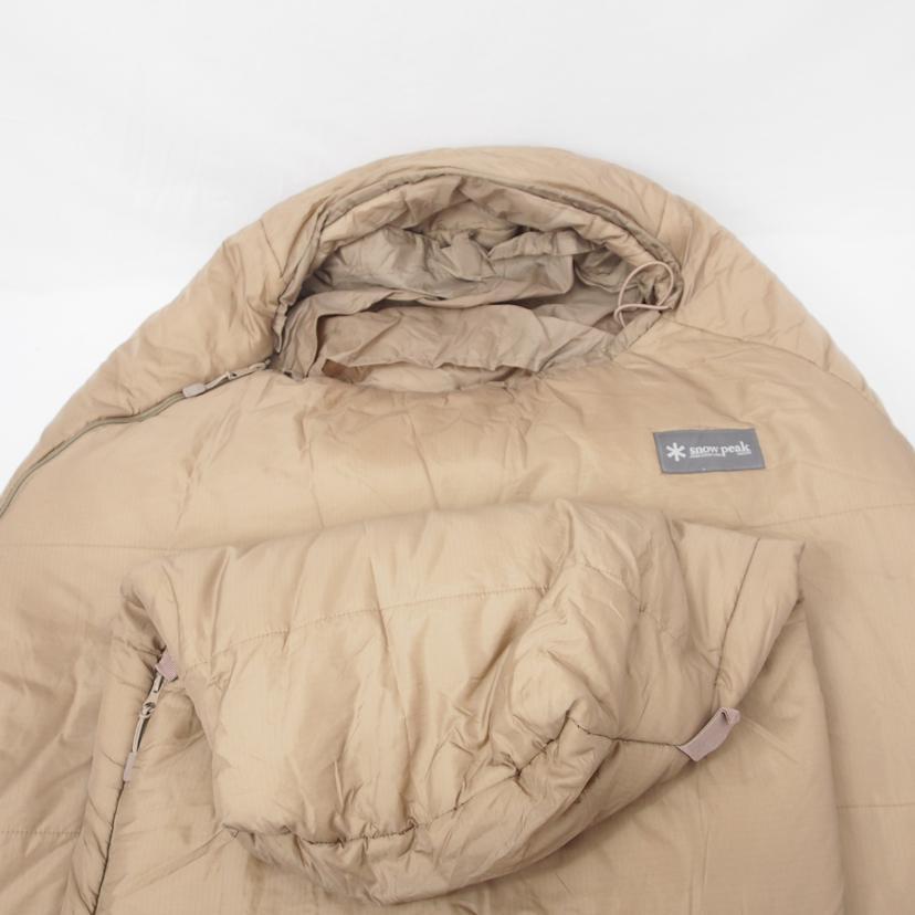 スノーピーク( peak) ミリタリースリーピングバッグ サンドストーン Amazon.co.jp: スノーピーク(snow peak) ミリタリースリーピング