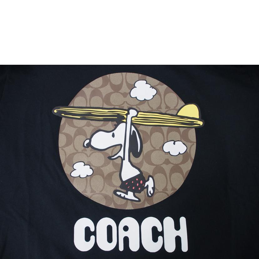 COACH コーチ/PEANUTSコラボ スヌーピー Tシャツ/M/メンズインナー/B