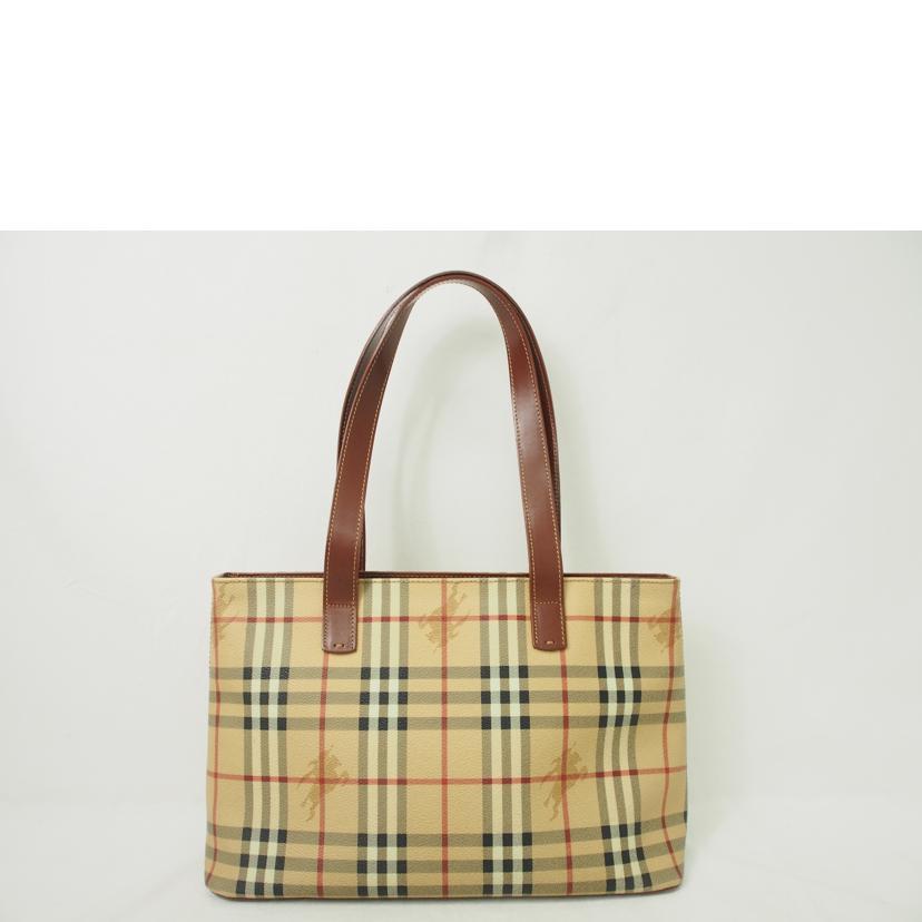 BURBERRY（バーバリー） バーバリー/ヘイマーケットチェック/PVCトート 