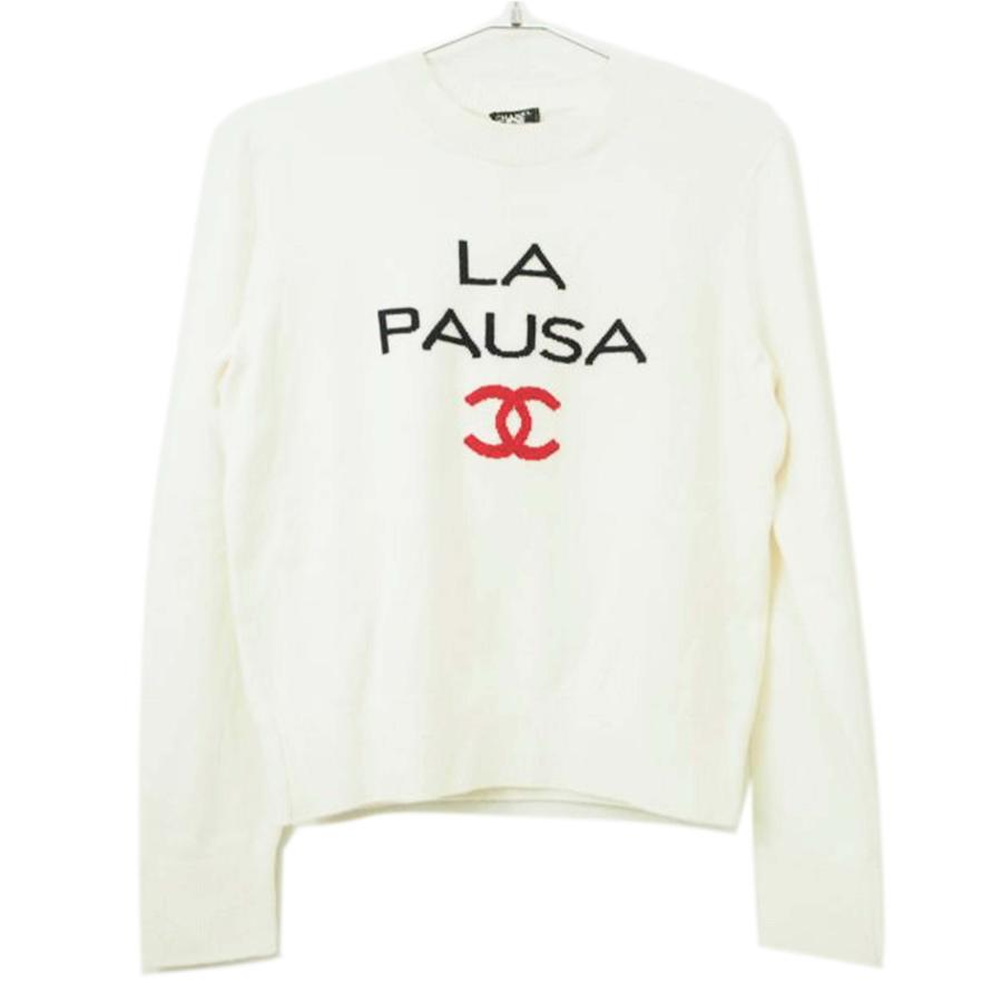 CHANEL シャネル/カシミヤ ニット LA PAUSA ココマーク/36/シャネル/A