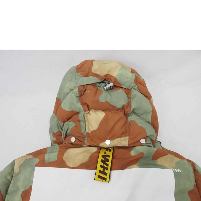 お*ん様 off-white ダウン Off-White オフホワイト ダウンジャケット 黒 ロゴ アウター