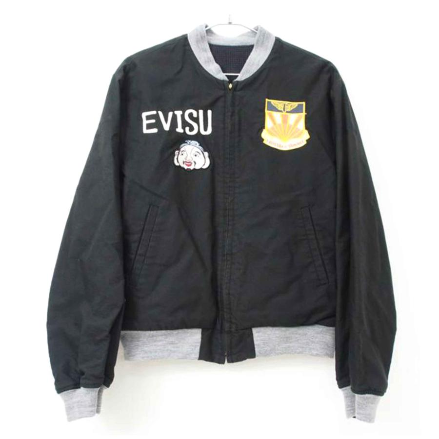 EVISU Evisu エヴィス/リバーシブル スカジャン コットン/40/メンズ 