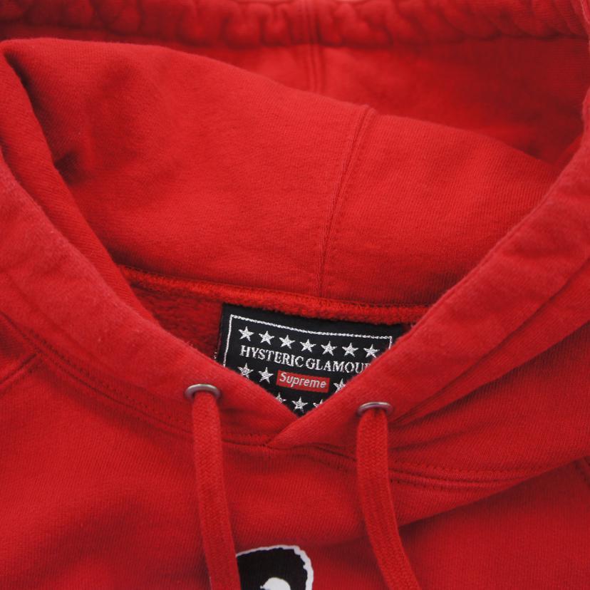 Supreme シュプリーム/week4パーカー RED/HYSTERIC GLAMOUR/SMALL