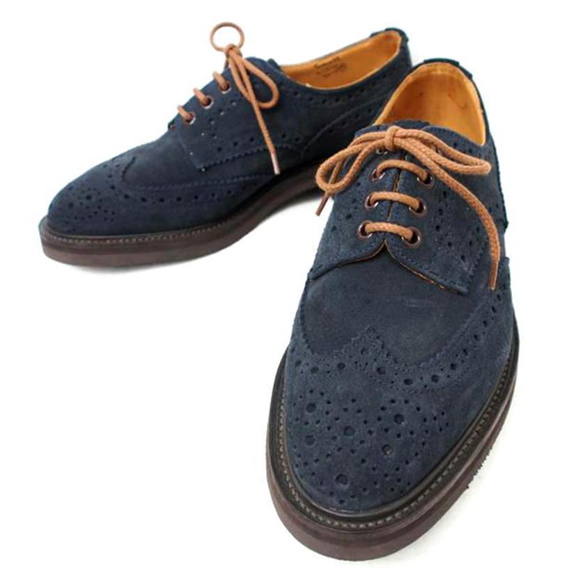 Ron Herman Tricker's × トリッカーズ ロンハーマン/スウェード ウイングチップ /7 1/2/Bランク/78【中古 ...