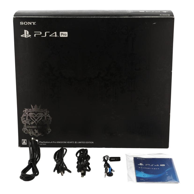 SONY ソニー/PS4Pro キングダムハーツ3リミテッドエディション/CUHJ-10025/5650478/ゲーム機/Cランク/78【中古】 wonderrex-ec_9264780787310
