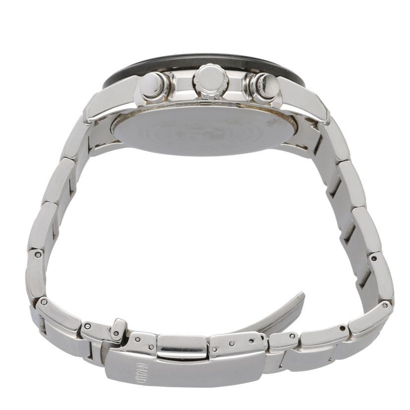 美品✨シチズン エコドライブ H800-S107334 SS ソーラー 腕時計 CITIZEN シチズン/Eco-Drive/メンズ/クロノグラフ/電波ソーラー