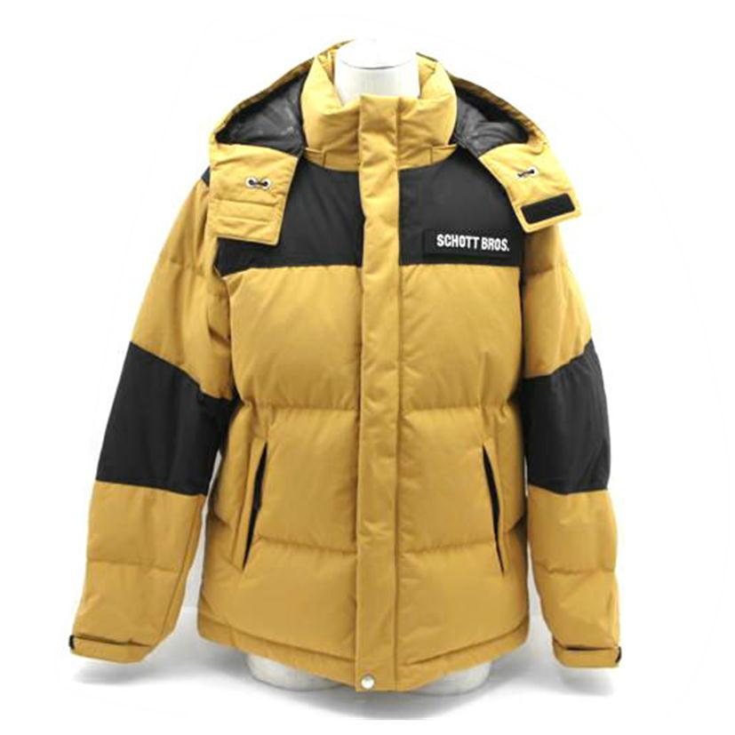 美品】Schott CLASSIC 2TONE DOWN Sサイズ マスタード