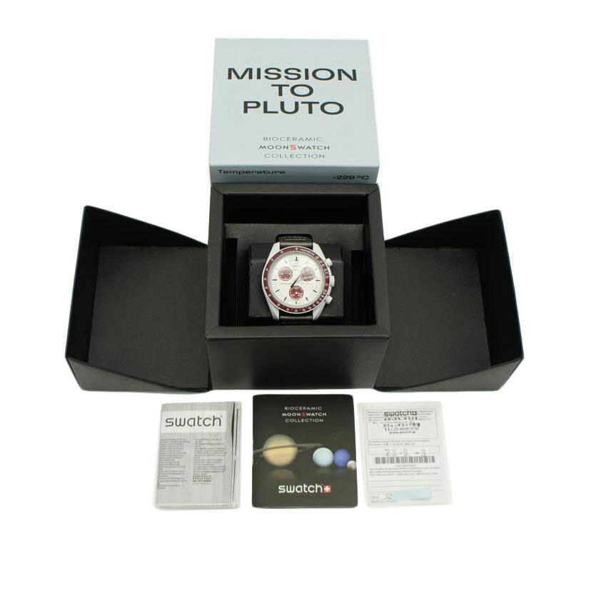 OMEGA×SWATCH オメガ×スウォッチ/MISSION TO PLUTO/SO33M101/Bランク