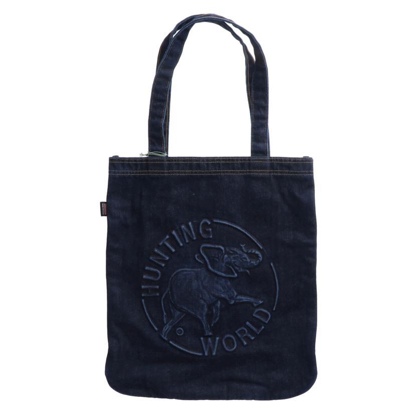 Hunting World デニムトートバッグ 新品未使用 タグ付き 【希少品】 再再値下げしました！ HUNTING WORLD デニムトートバッグ - メルカリ