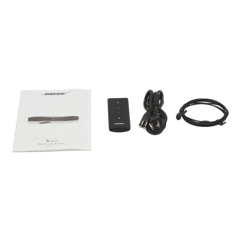 BOSE ボーズ/サウンドバー/Solo TV Sound System BOSE ボーズ/サウンドバー/Solo TV Sound System