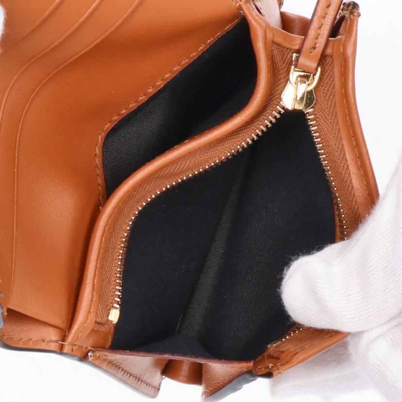 FENDI フェンディ/ローマロゴスモールウォレット/ブラウン/8M0420/SAランク/78【中古】 FENDI（フェンディ） フェンディ/ローマロゴスモールウォレット