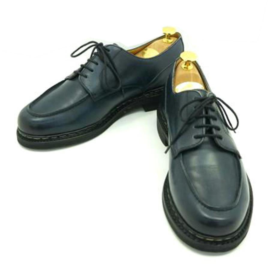 Berwick バーウィック/U チップ レザーシューズ NV ビブラムソール/B