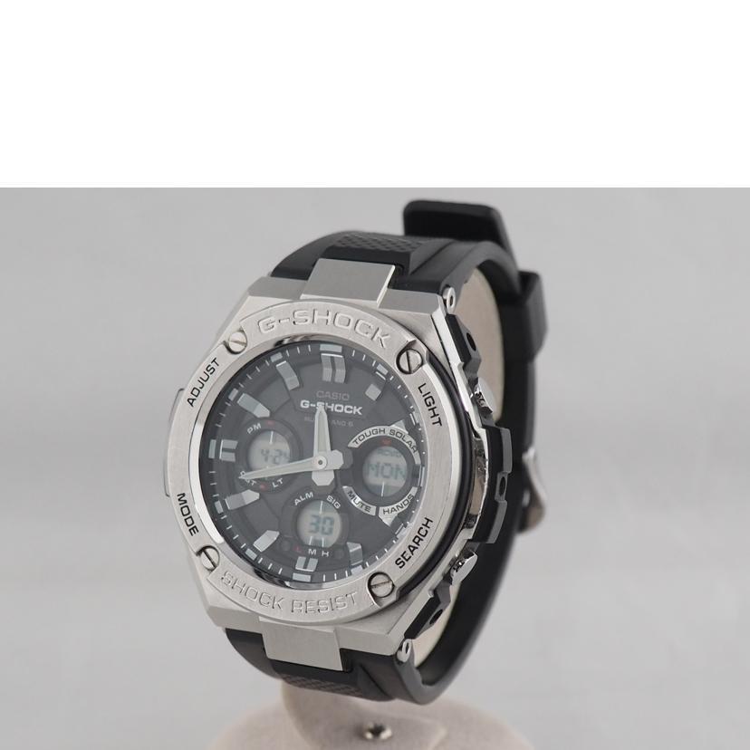 G-STEEL CASIO カシオ/G−SHOCK G−STEEL デジアナ 電波ソーラー/GST