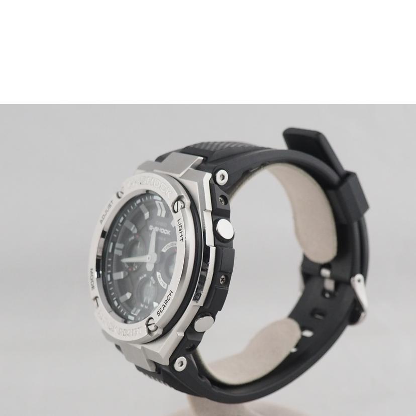 G-STEEL CASIO カシオ/G−SHOCK G−STEEL デジアナ 電波ソーラー/GST
