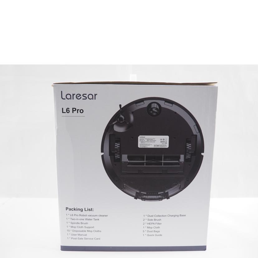 Laresar/ロボット掃除機/L6 PRO/家電品/SAランク/79【中古