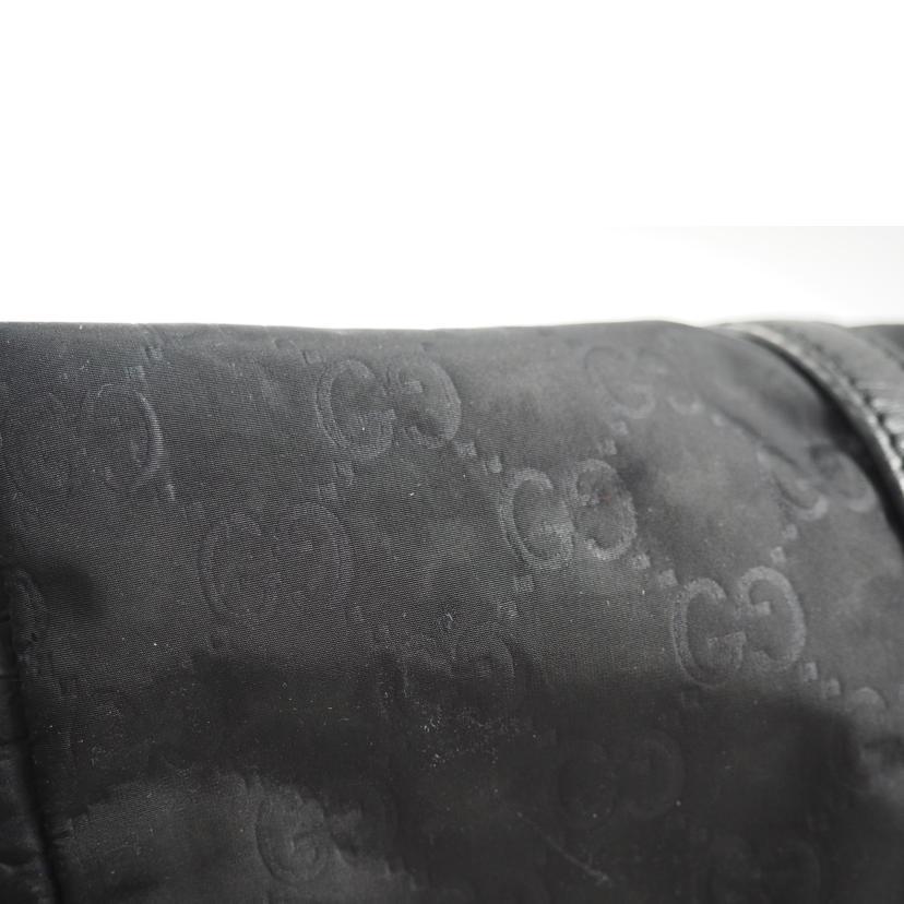 GUCCI（グッチ） グッチ/2WAYトートバッグシマ ナイロン/黒/510332/493