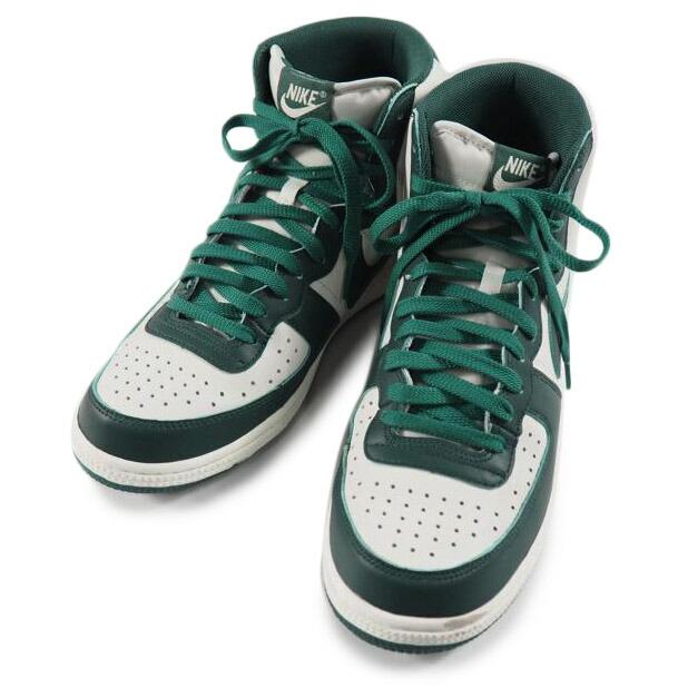 NIKE ナイキ 品番 FD0650-100 NIKE TERMINATOR HIGH シューズ スニーカー 白 緑 サイズUS9=27cm 正規品 / 30569 Nike Terminator High Noble Green White Sail Shoes FD0650-100 Men's