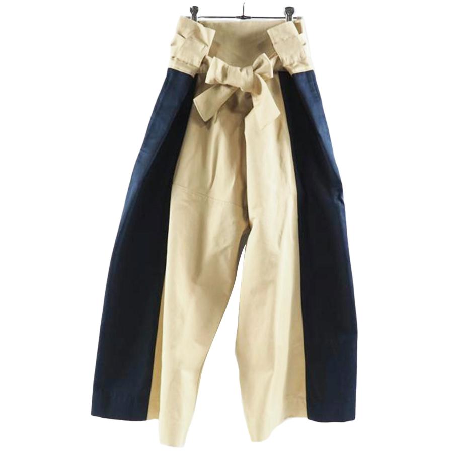 MARNI マルニ/Panelled Wide Leg Pant/PAMAT09Q00TCZ35/レディース  