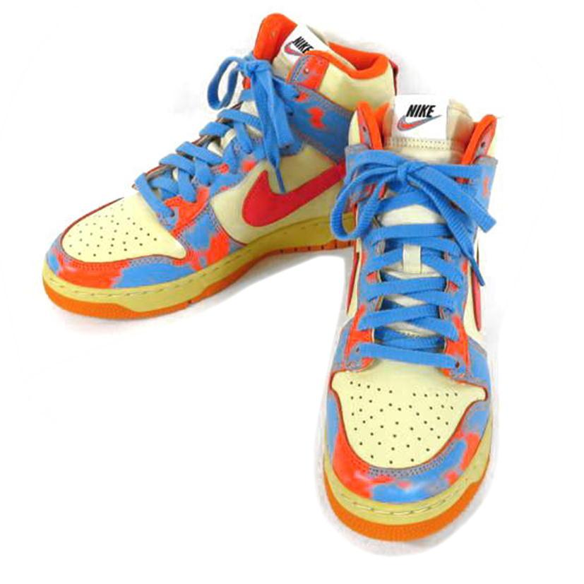 SP NIKE ナイキ/22ss DUNK HI 1985 SP ORANGE ACID WASH スニーカー 