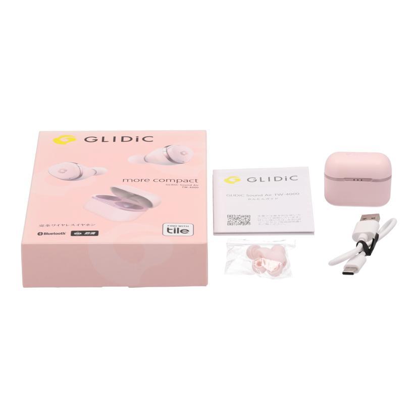 ☆新品未使用品☆GLIDiC Sound Air TW-4000 GLIDiC 【中古】Sound Air TW-4000 ベビーピンク【SB-WS41-MRTW