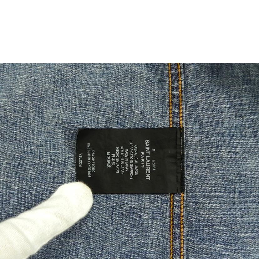SAINT LAURENT イヴ・サンローラン/デニムシャツ/393699/ABランク/81