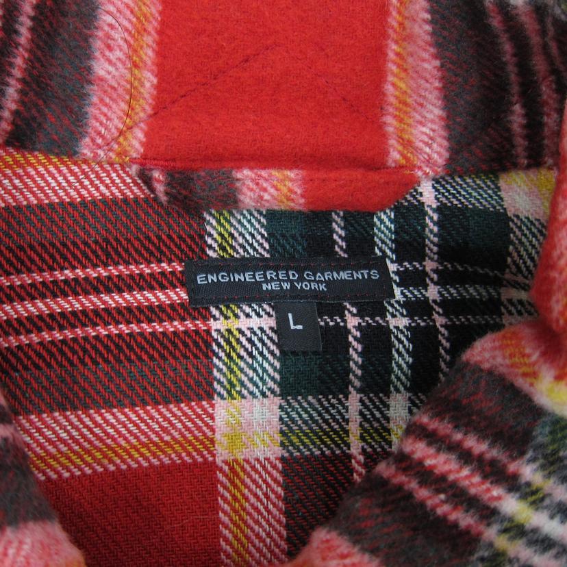 Engineered Garments ジャケット M チェック ガーメンツ 綿 Engineered Garments（エンジニアド ガーメンツ） エンジニアード
