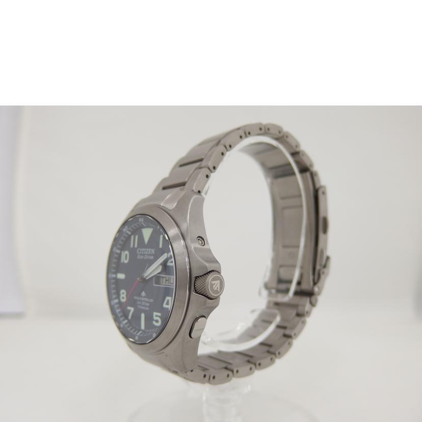 CITIZEN シチズン/プロマスター/電波ソーラー/AT6080-53L/242******/時計/ABランク/82【中古】 CITIZEN（シチズン） シチズン/プロマスター/電波ソーラー/AT6080-53L