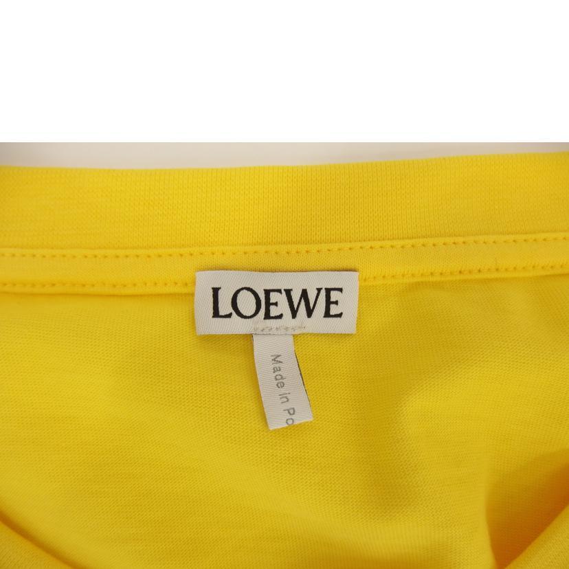LOEWE ロエベ/アナグラムフェイクポケットTシャツ/イエロー/H526Y22X25