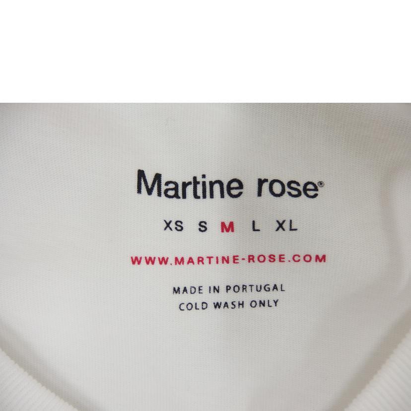 Martine rose マーティンローズ/ロゴTシャツ/W1OM621ES/M/メンズ  