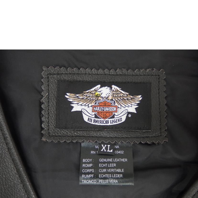 HARLEY-DAVIDSON ハーレーダビッドソン/レザーベスト/98150-07VA/XL