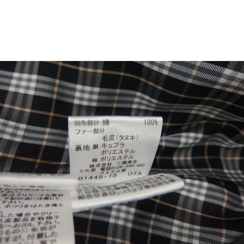 BURBERRYファー付きコート 未使用級♡ バーバリー トレンチコート FOXファー ダウン