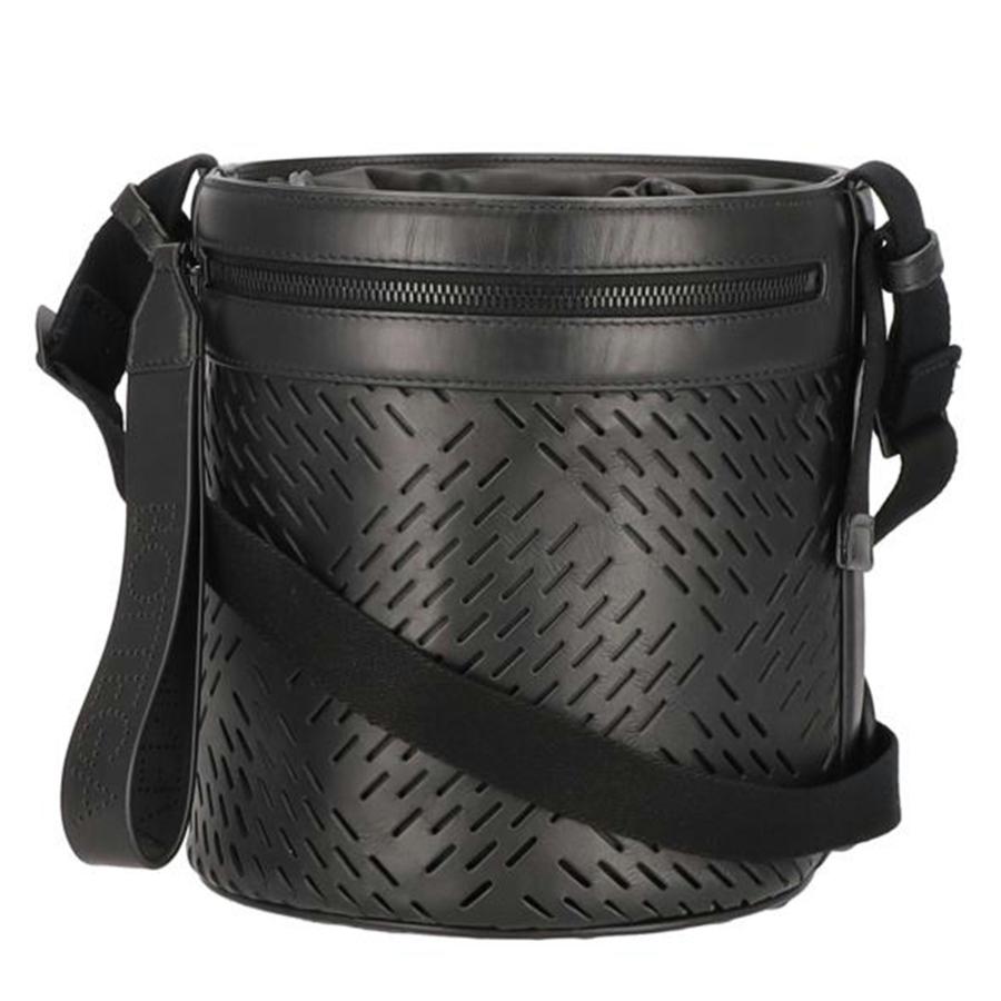 BOTTEGA VENETA ボッテガヴェネタ/パンチングレザーバケット型ショルダー/B07*******/Aランク/38【中古】 BOTTEGA VENETA（ボッテガ・ヴェネタ） ボッテガヴェネタ/パンチング