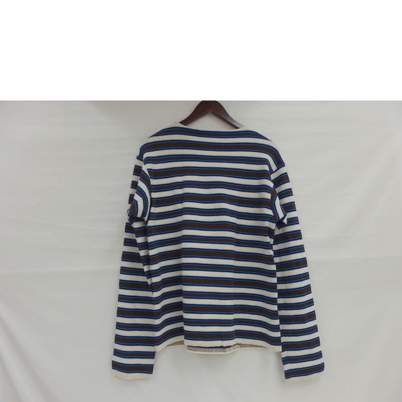JILSANDER+ジルサンダープラス/ボーダーカットソー/ブルー/46/ABランク