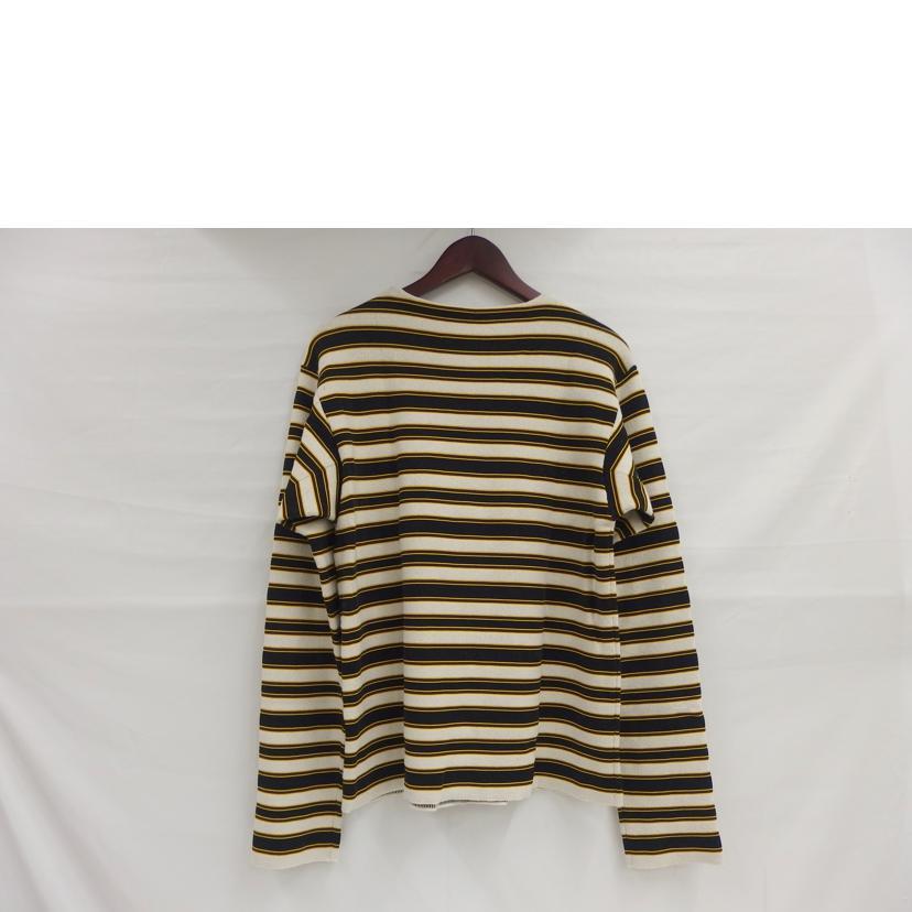 JILSANDER+ジルサンダープラス/ボーダーカットソー/イエロー/46/AB